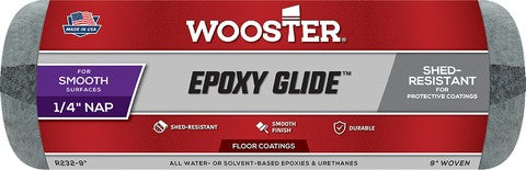 9" x 1/4" Nap Epoxy Glide Roller Cover