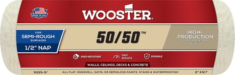 9" x 1/2" Nap 50/50 Roller Cover