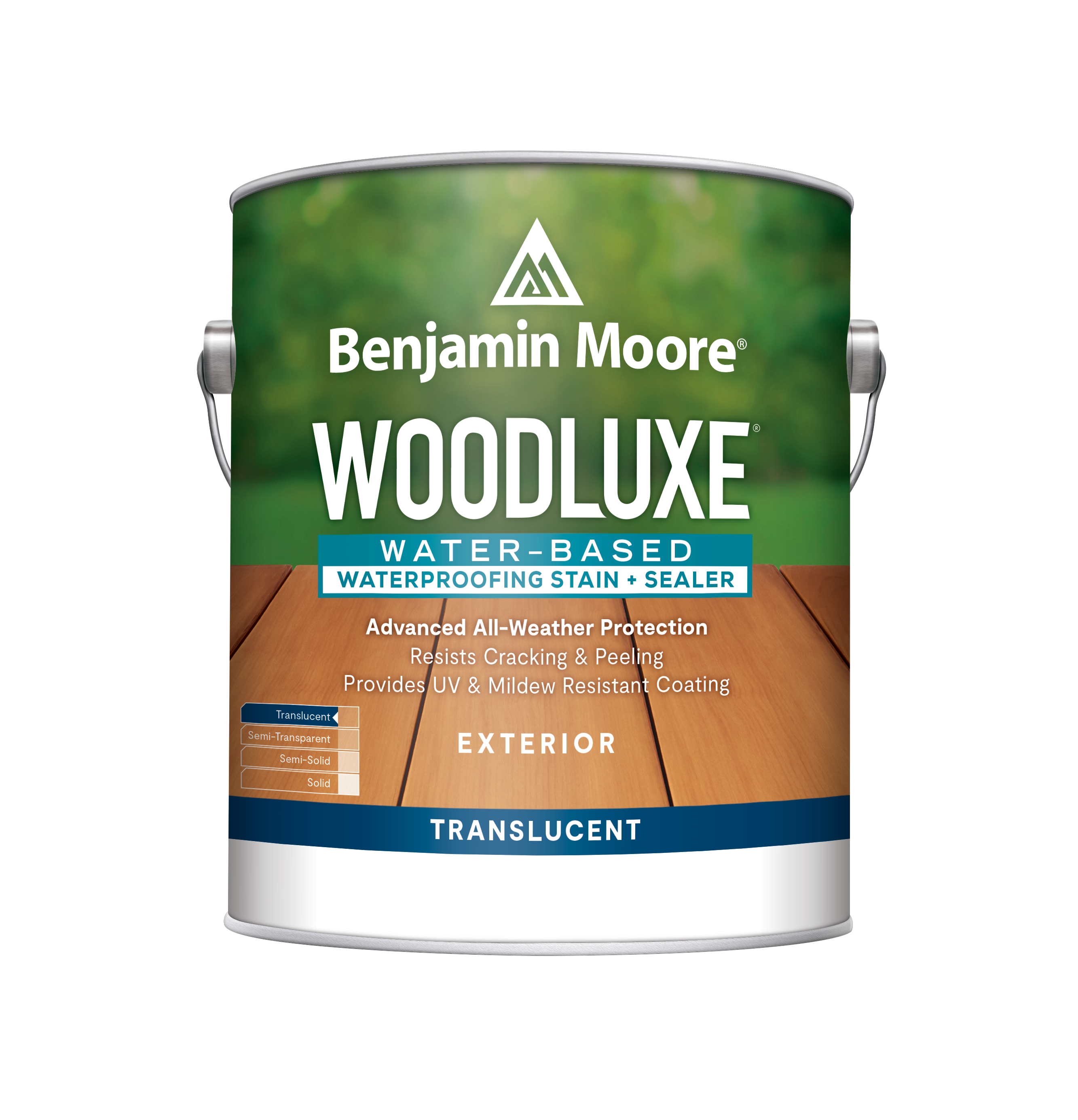 Woodluxe® Water-Based Waterproofing Stain + Sealer - Translucent 0691