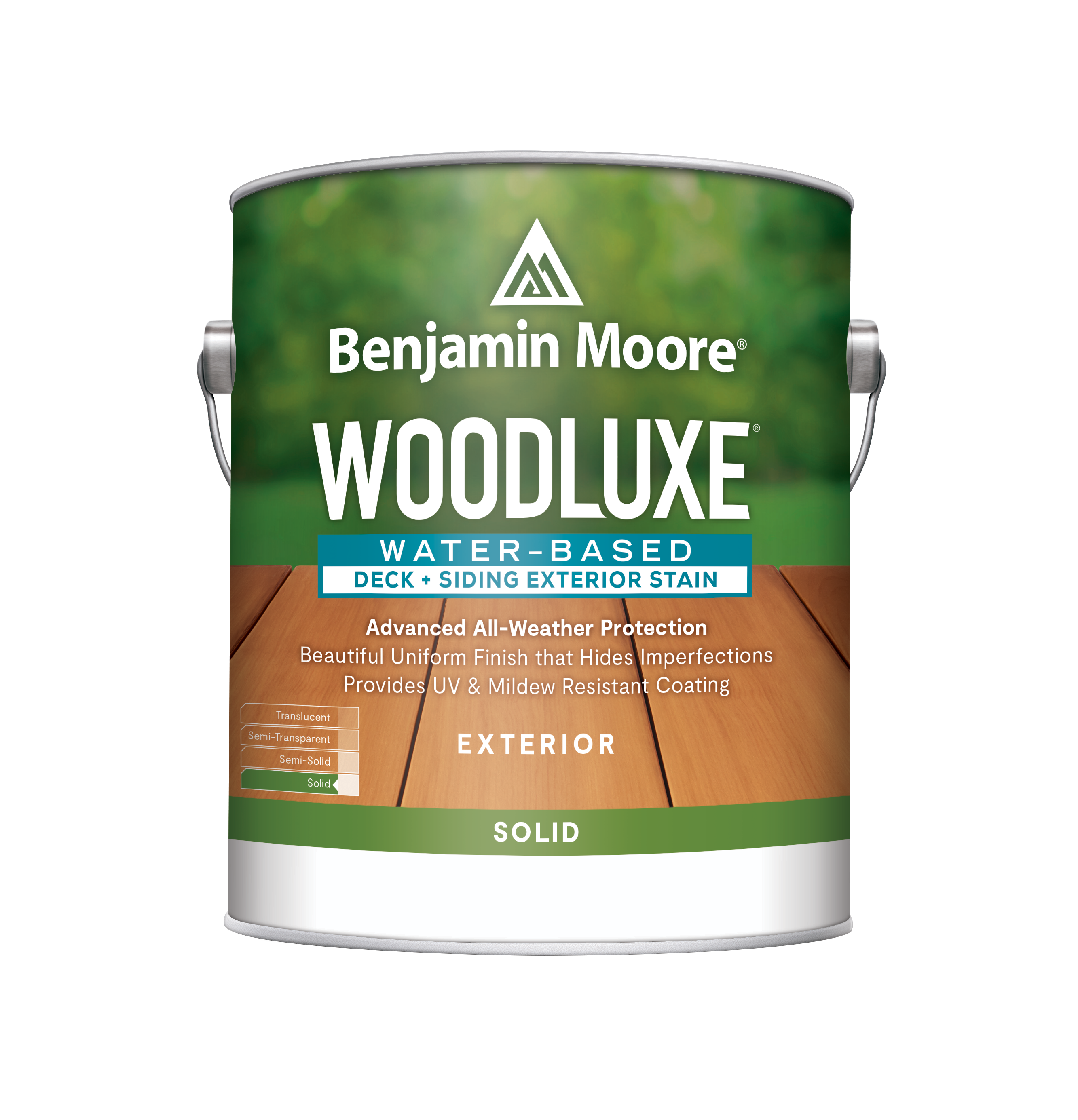 Woodluxe® Water-Based Deck + Siding Exterior Stain - Solid 0694