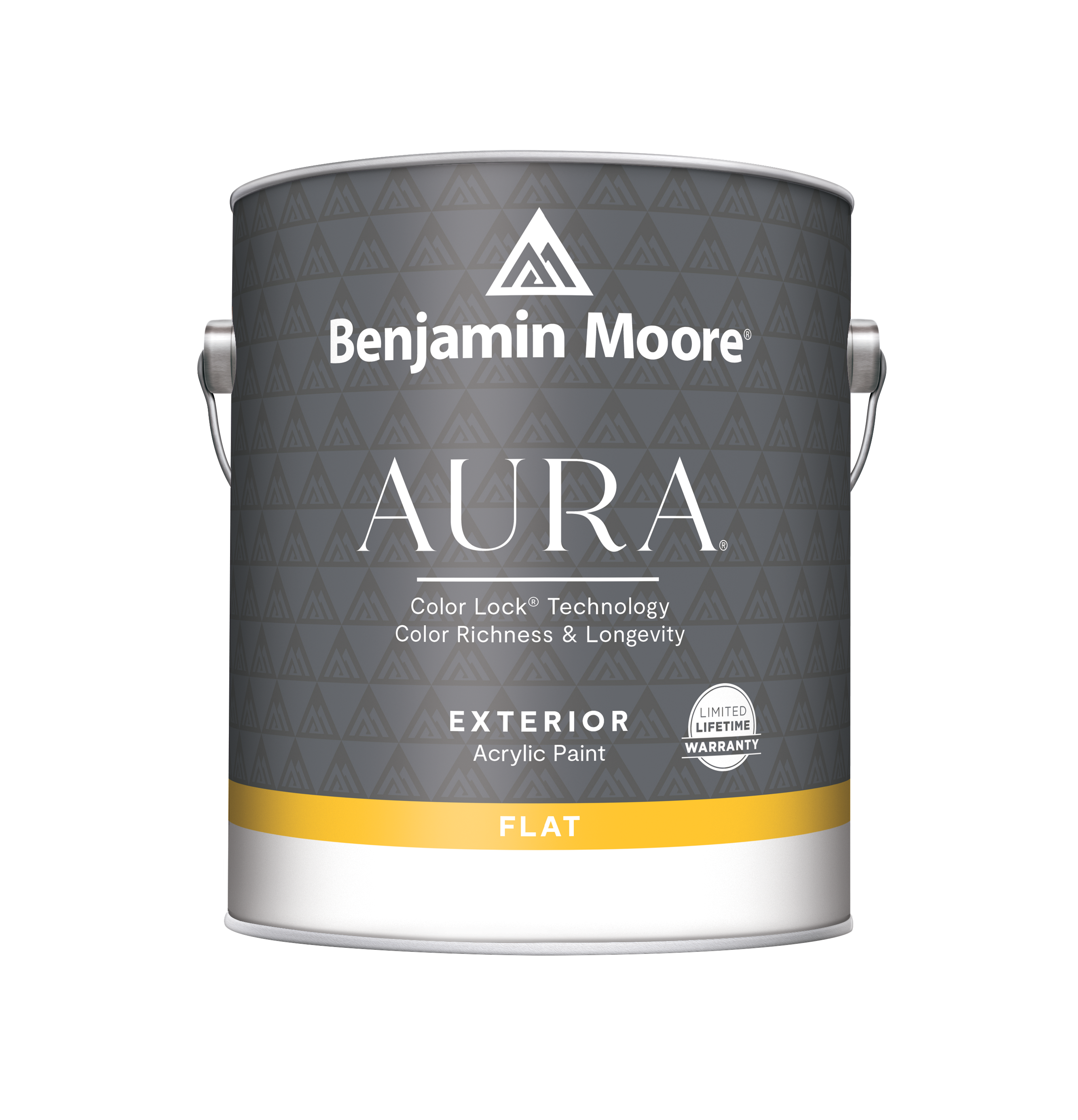 Aura Waterborne Exterior Paint - Flat Finish 629