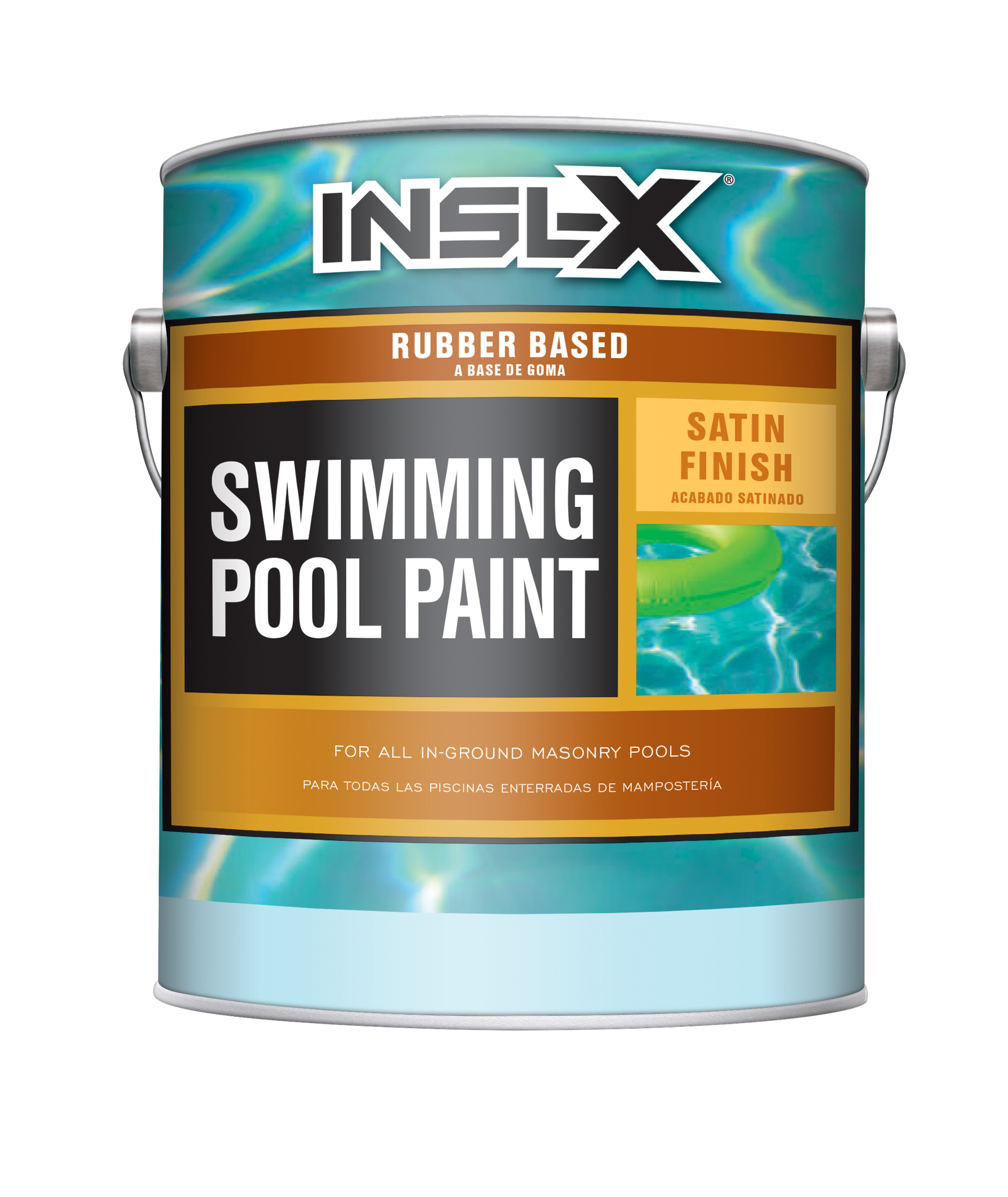 Rubber Based Swimming Pool Paint - Satin RP-27XX