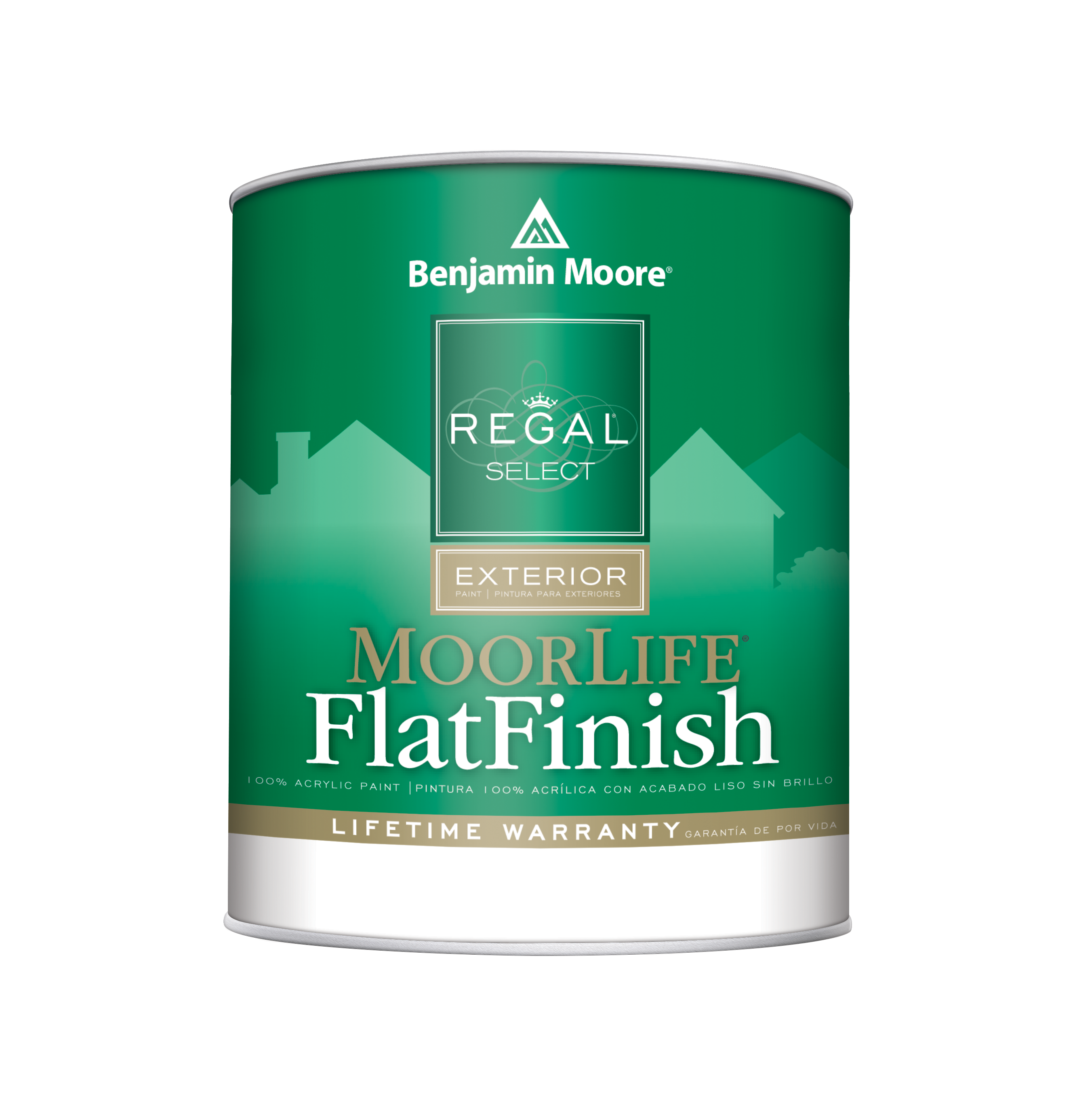Regal® Select Exterior Paint — MoorLife® Flat Finish W105