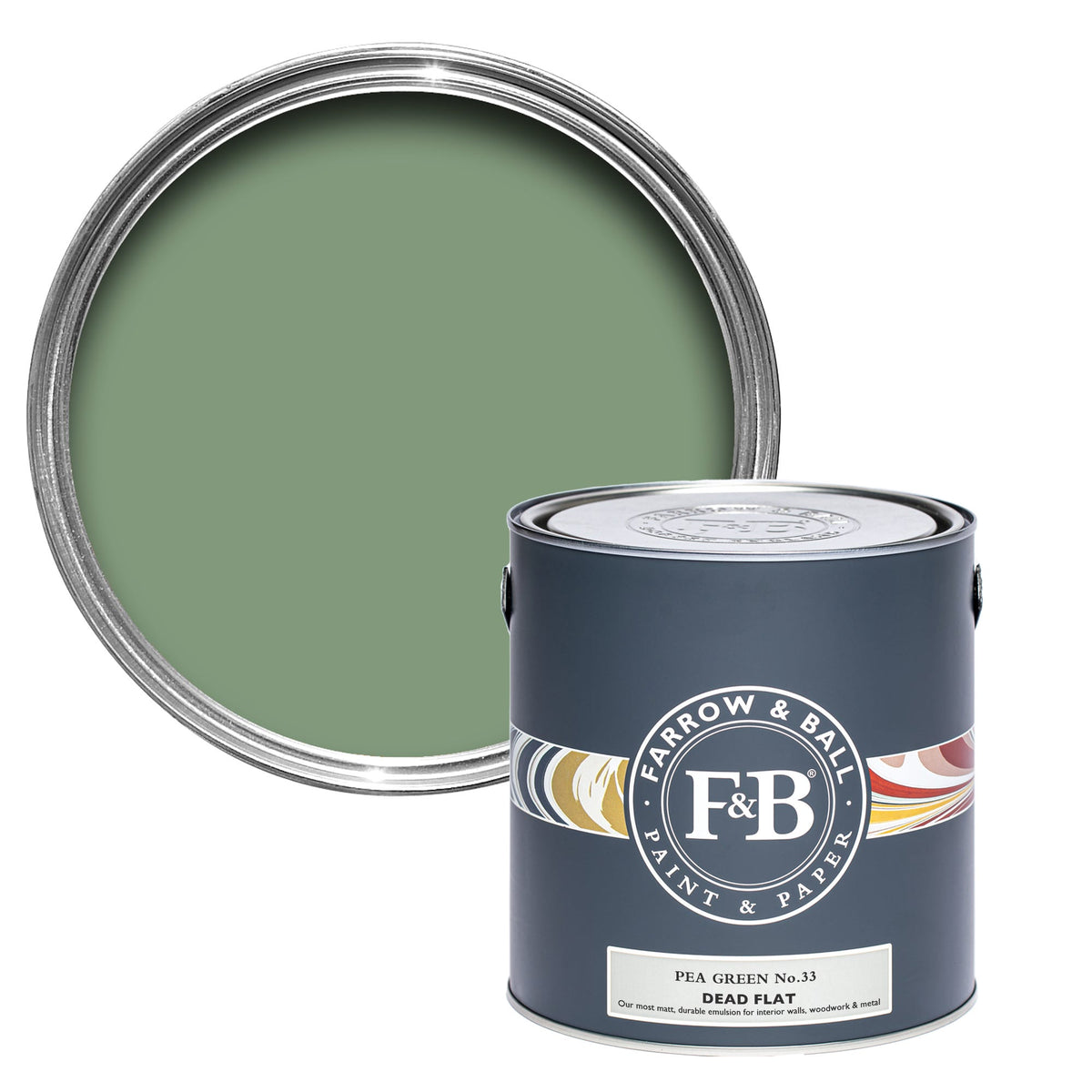 Farrow & Ball Pea Green No.33