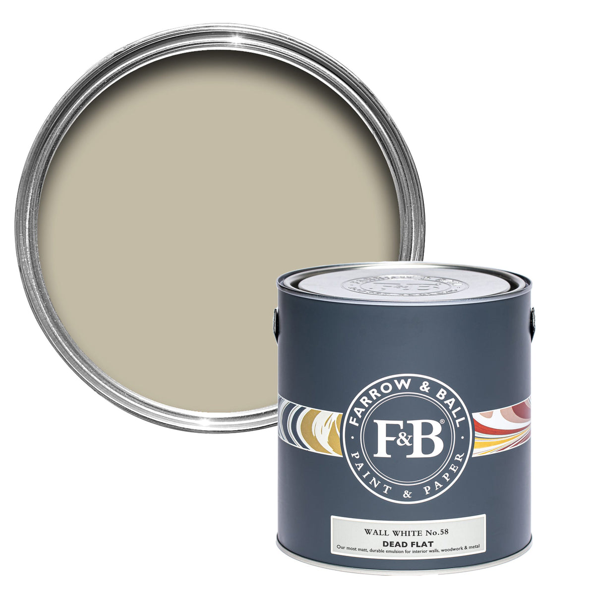 Farrow & Ball Wall White No.58