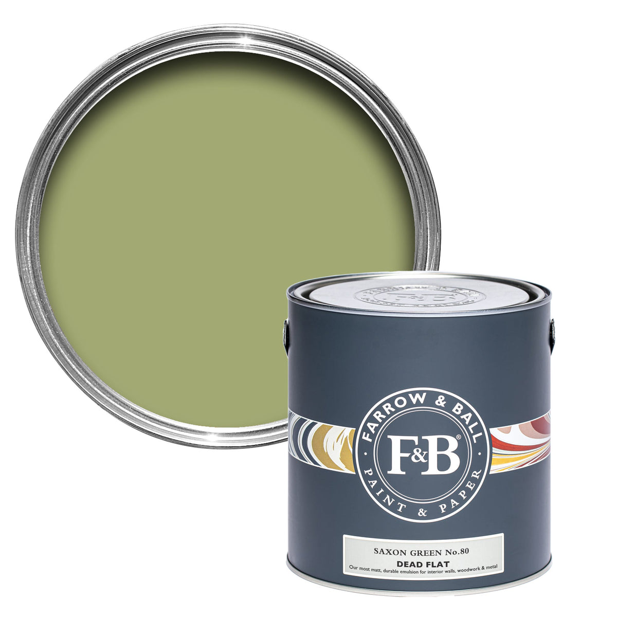 Farrow & Ball Saxon Green No.80