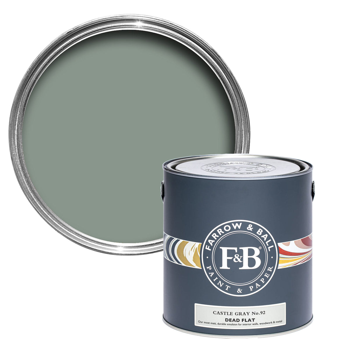 Farrow & Ball Castle Gray No.92
