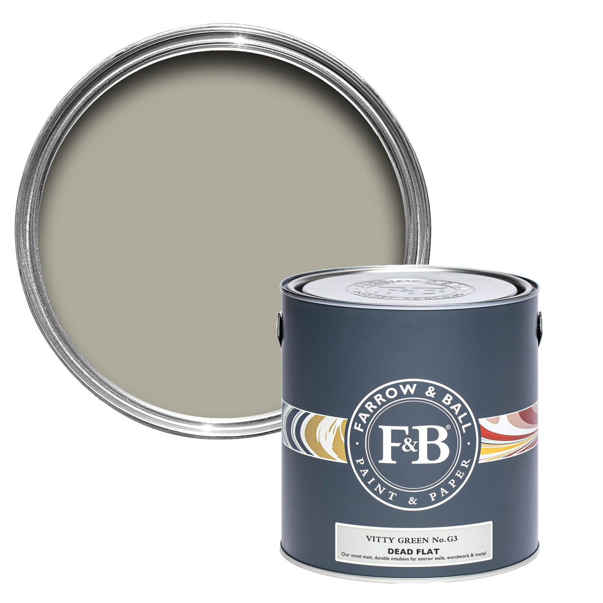 Farrow & Ball Vitty Green No.G3