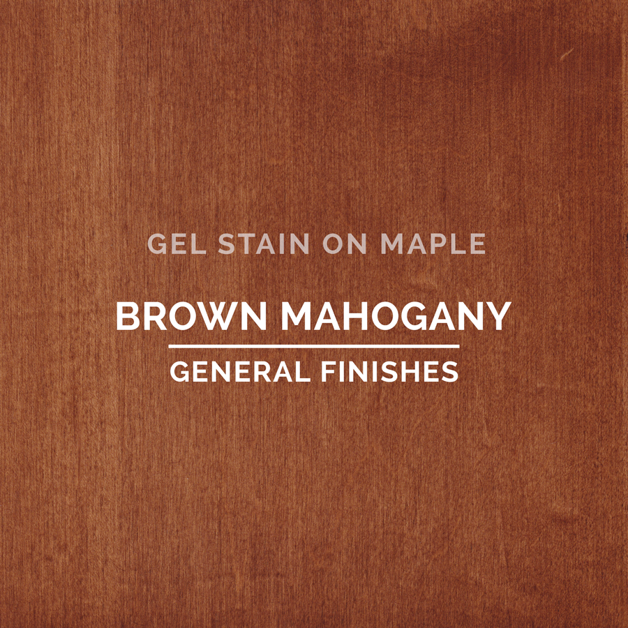 GF wood chip | Brown Mahogany | Maple