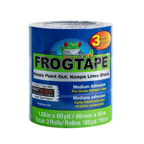 Frog Tape (1.88" x 60yd) Blue FrogTape Pro Grade Painter's Tape 3pk