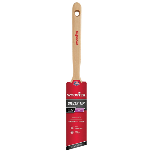 Wooster 1-1/2" Silver Tip Angle Sash Brush