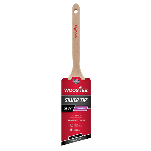 Wooster Silver Tip 2.5" Semioval Angle Brush