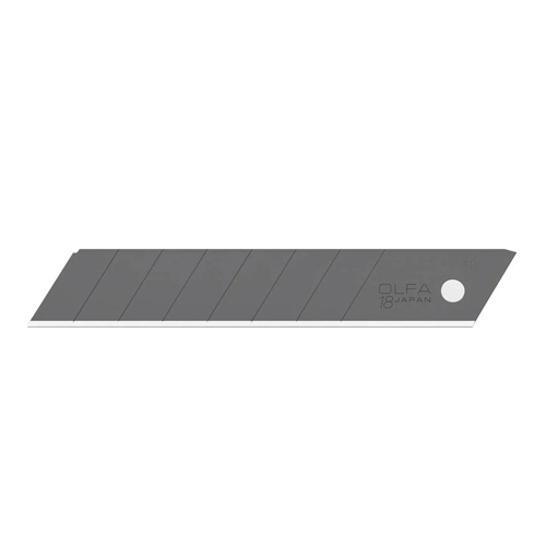 Olfa LBB-10B 18mm 8Pt Ultrasharp Black Snap Off Blade 10Pk