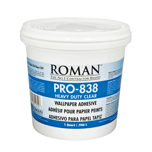 PRO-838 1 Gal. Heavy Duty Clear Wallcovering Adhesive