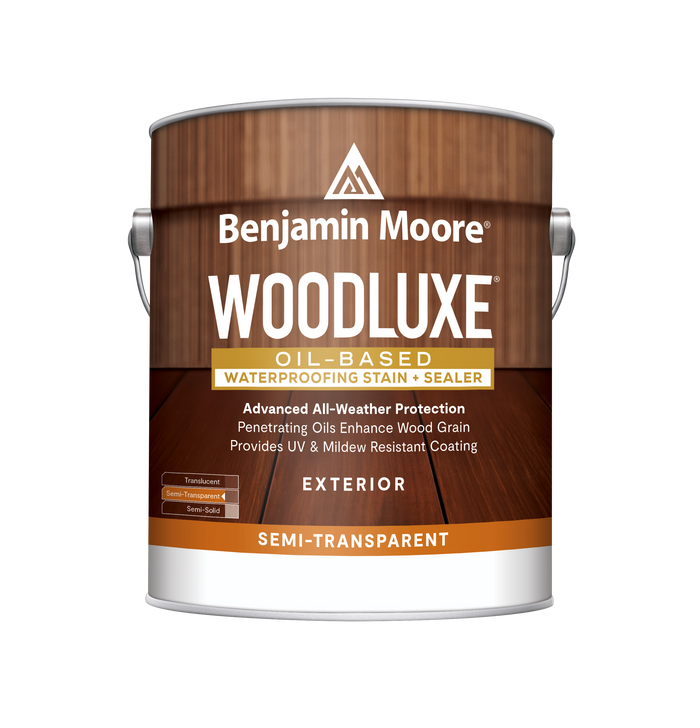 Woodluxe® Oil-Based Waterproofing Stain + Sealer - Semi-Transparent 0592