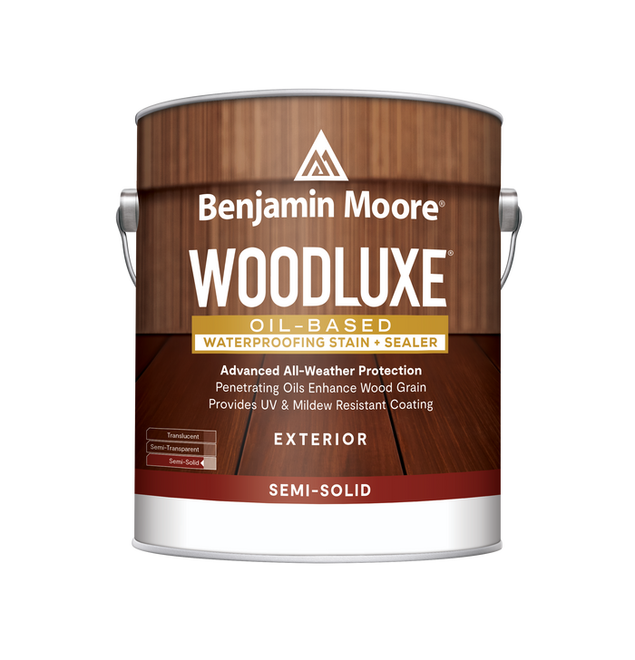Woodluxe® Oil-Based Waterproofing Stain + Sealer - Semi-Solid 0593