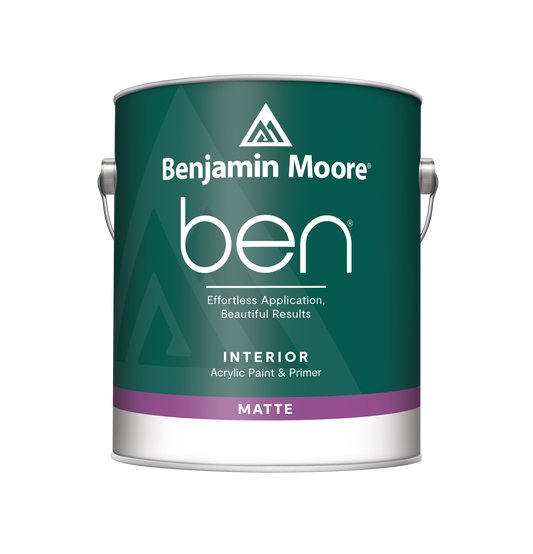 ben® Waterborne Interior Paint- Matte N624