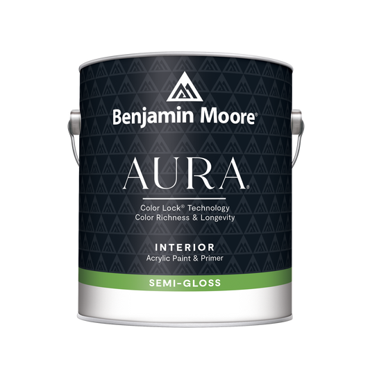 AURA® Waterborne Interior Paint - Semi-Gloss Finish N528