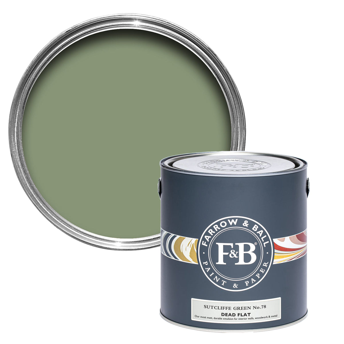 Farrow & Ball Sutcliffe Green No.78