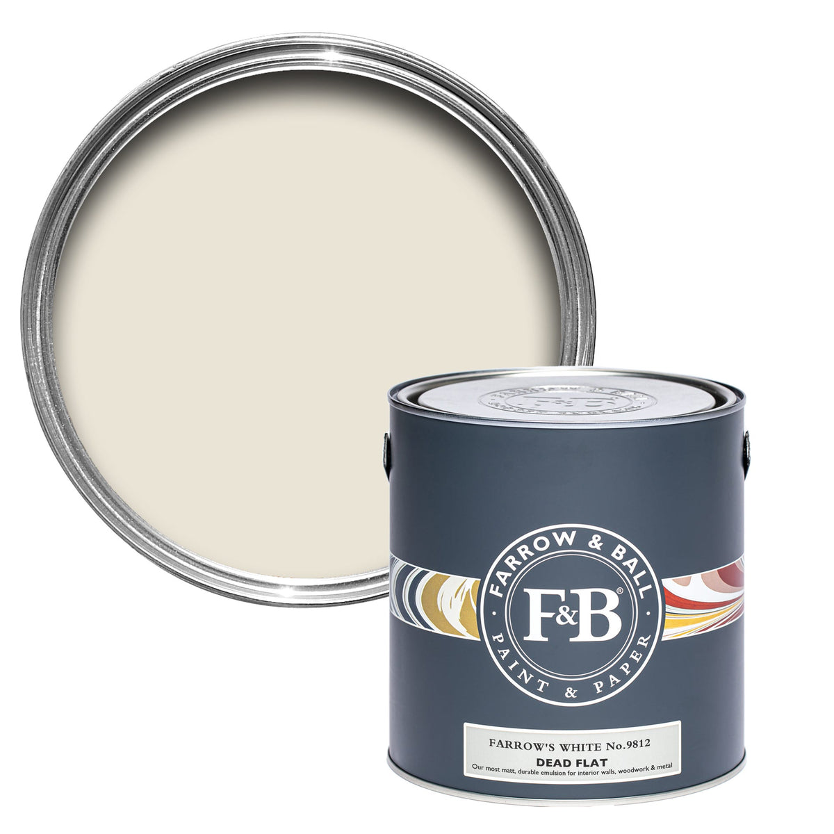 Farrow & Ball Farrow's White No.9812