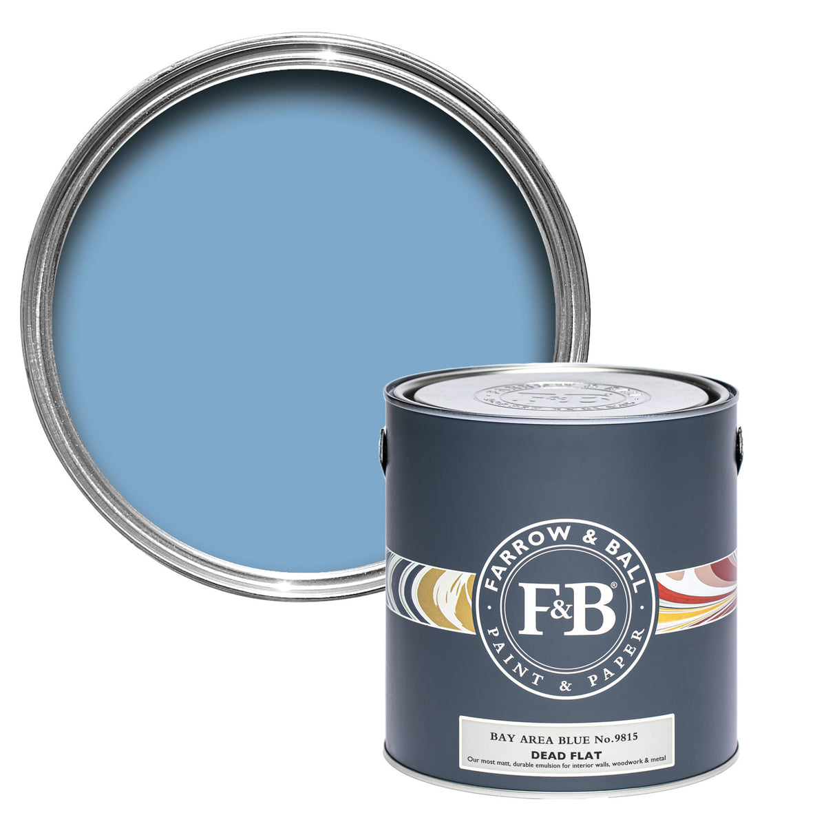 Farrow & Ball Bay Area Blue No.9815