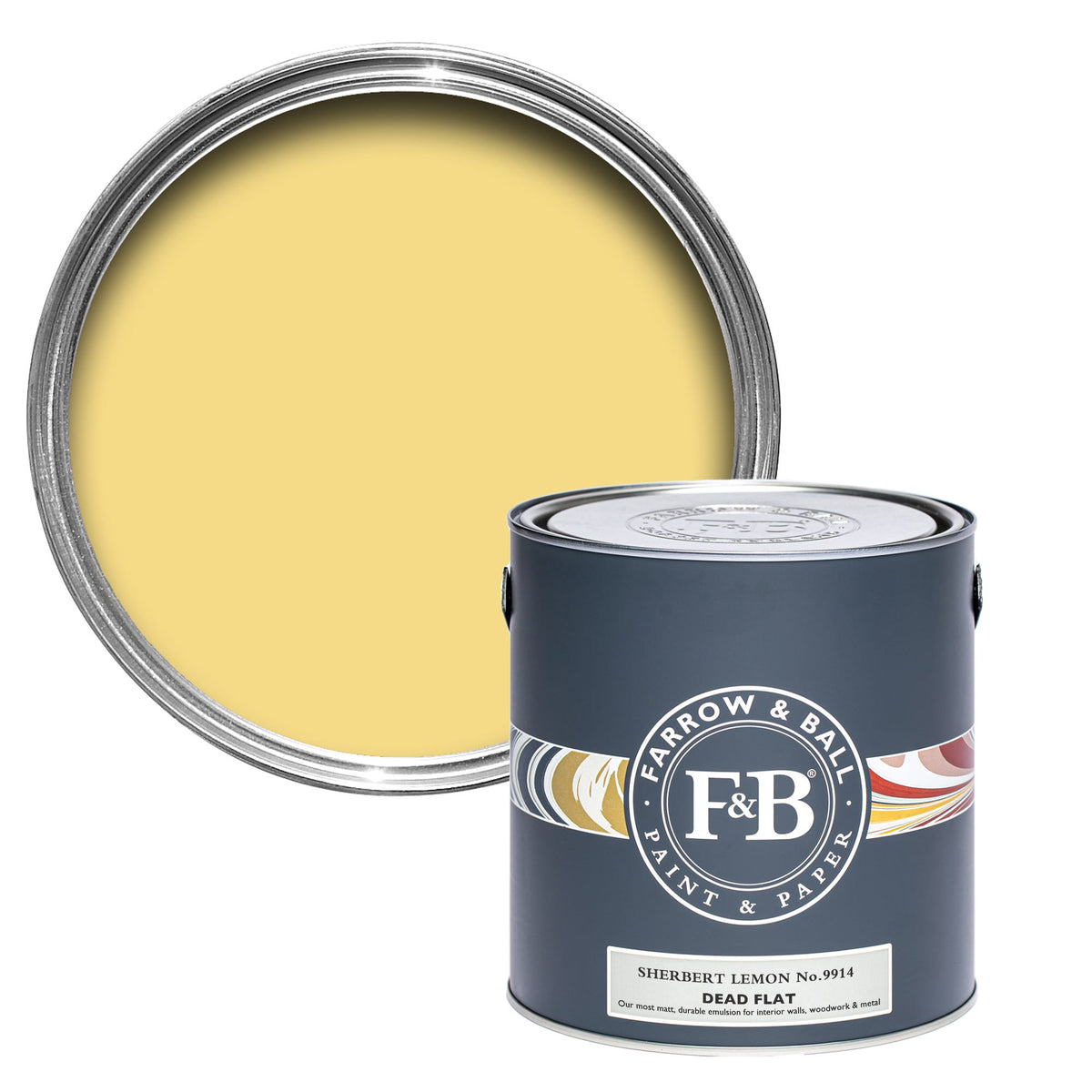 Farrow & Ball Sherbert Lemon No.9914
