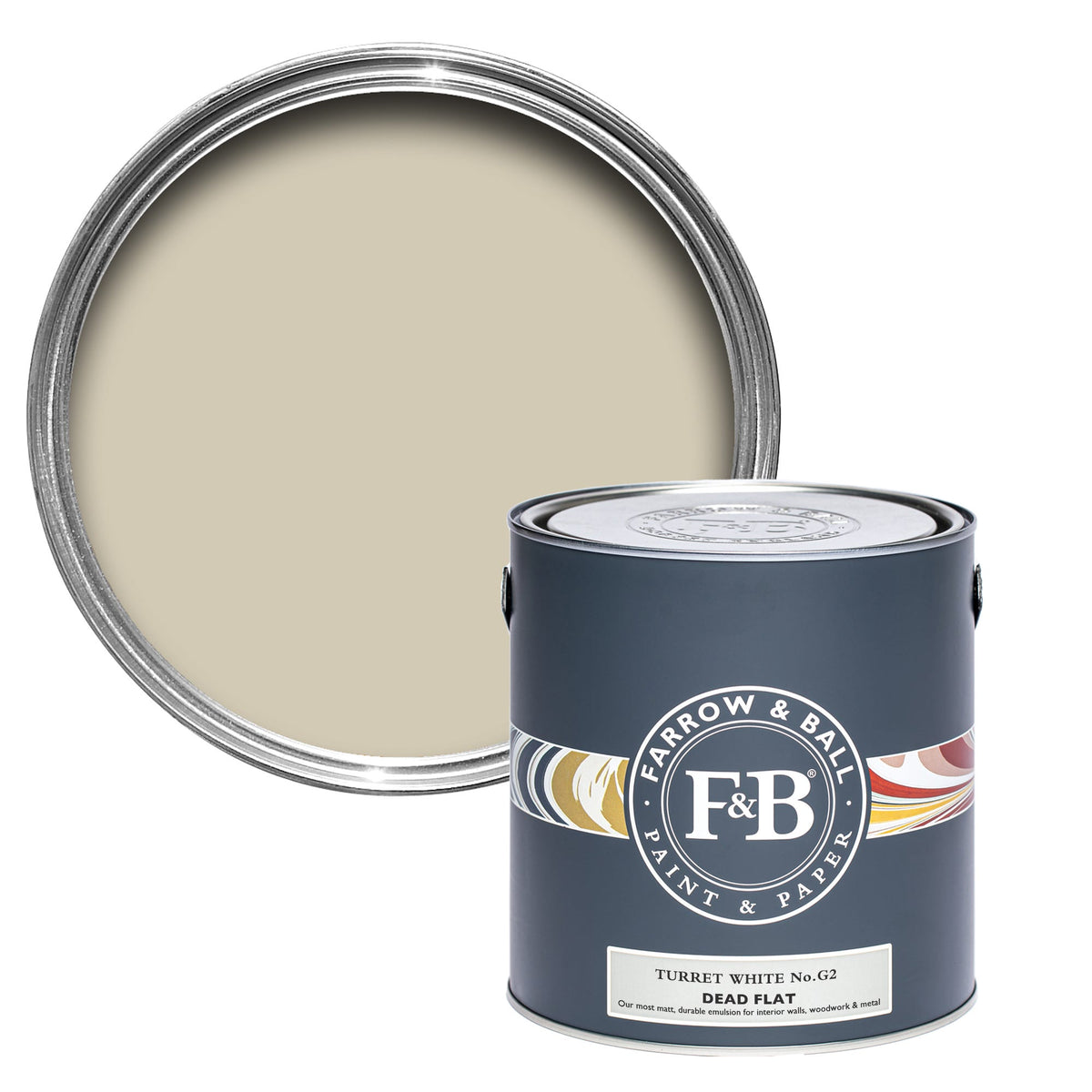 Farrow & Ball Turret White No.G2