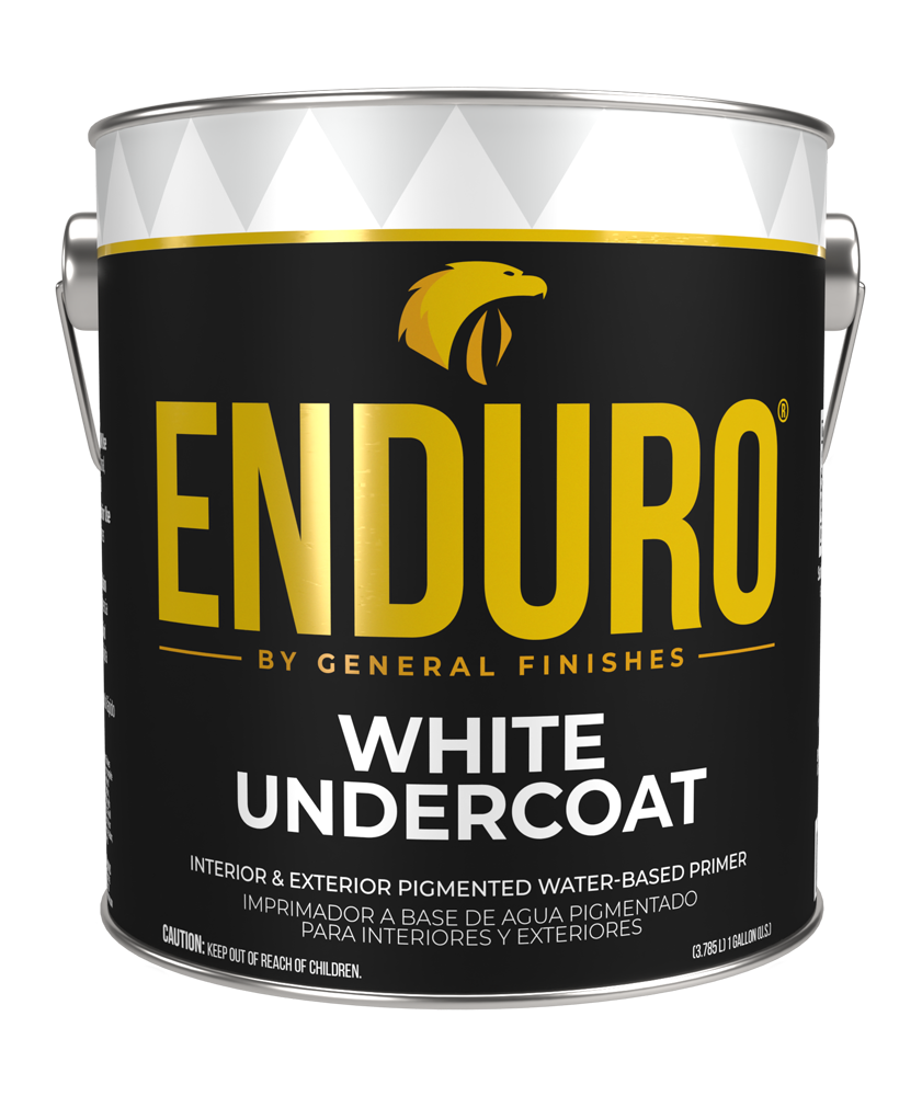 General Finishes Enduro White Undercoat — product can cutout