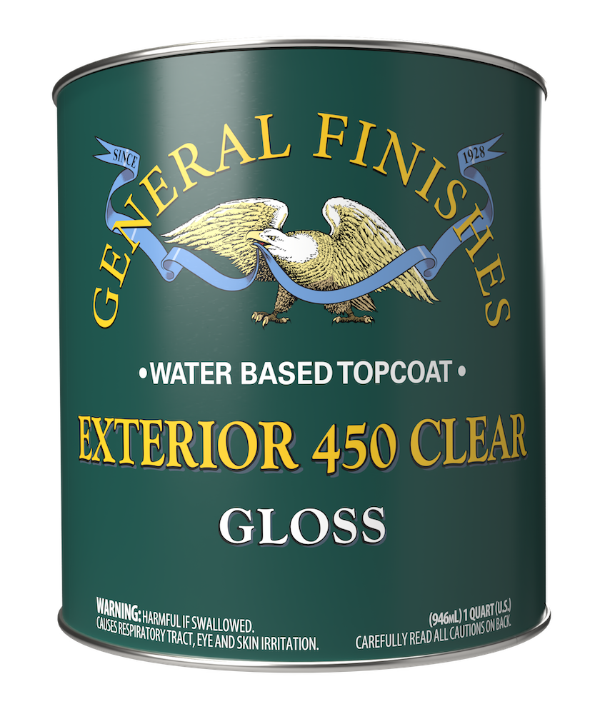 General Finishes Exterior 450 Topcoat — Gloss, Quart