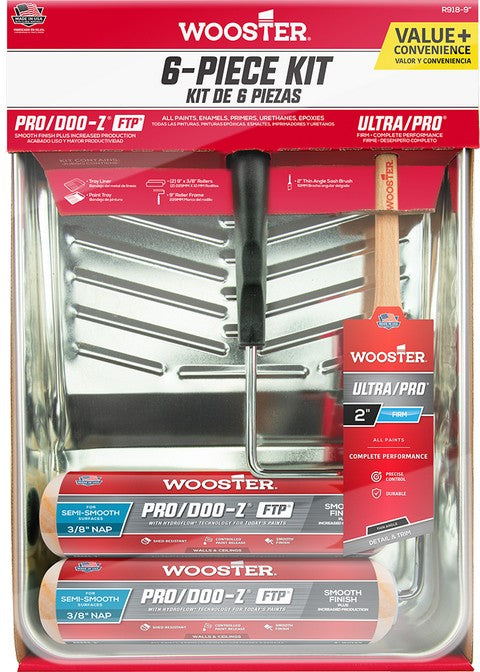 Pro/Doo-Z FTP 9" x 3/8" 6-Piece Kit