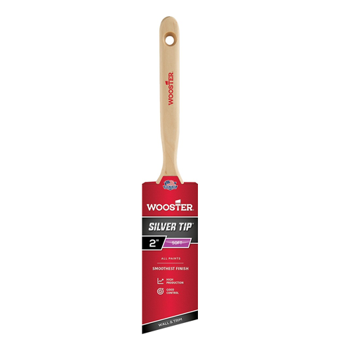 Wooster 2" Silver Tip Angle Sash Brush