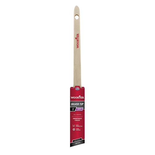 Wooster 1" Silver Tip Thin Angle Sash Paint Brush
