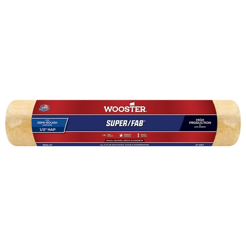Wooster 14" Super/Fab 1/2" Nap Roller Cover
