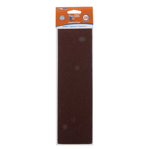 Flex Edge 2.0 Sandpaper Sheets 220 Grit (10pk)
