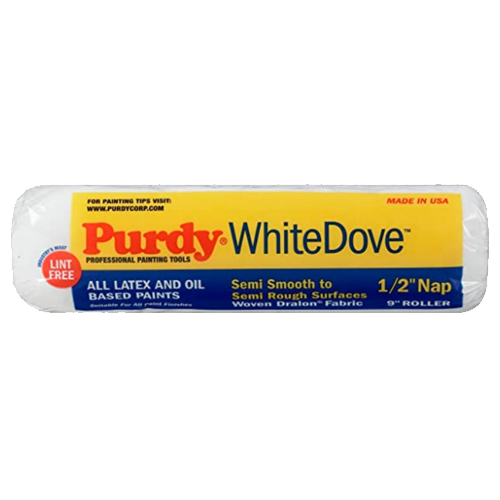 Purdy 9" White Dove 1/2" Nap Roller Cover
